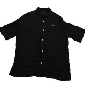 AllSaints Lucky Short Sleeved Shirt in Black